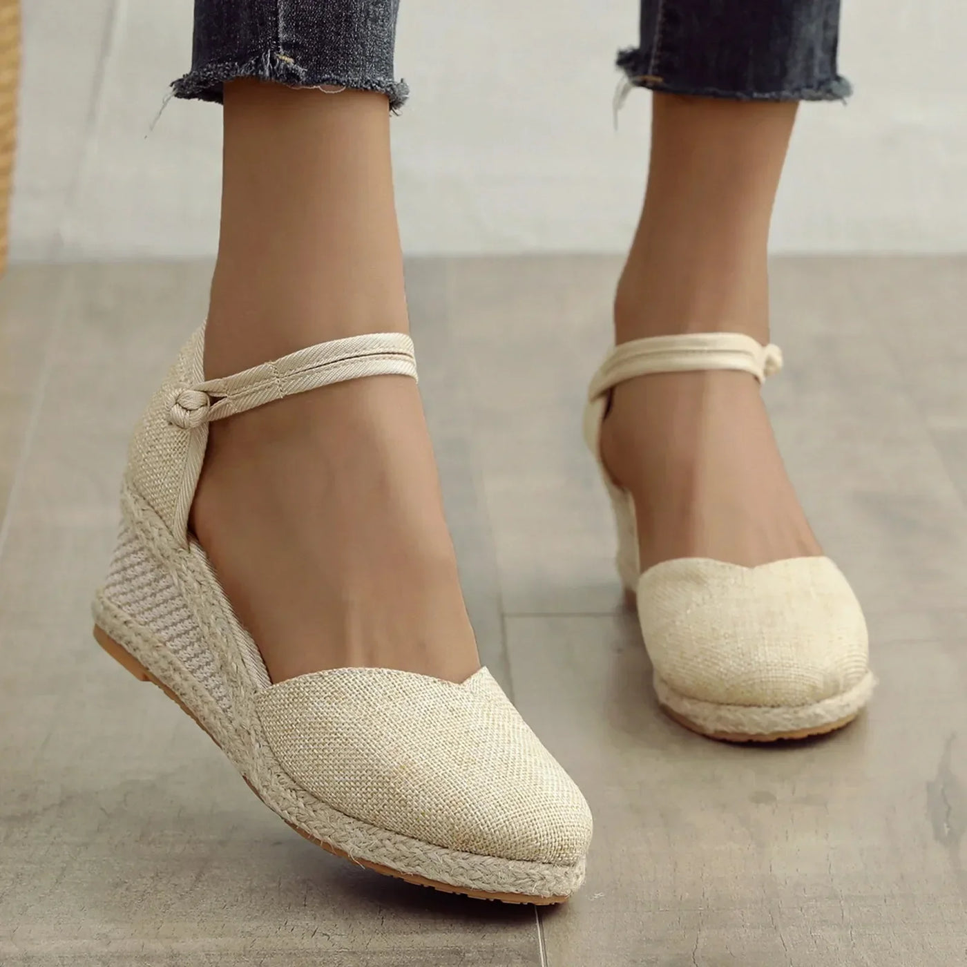 Eliza Espadrilles Plateau | Stilvolle, bequeme Keilabsätze für Damen