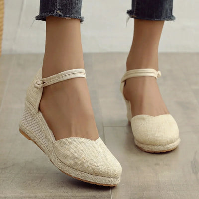 Eliza Espadrilles Plateau | Stilvolle, bequeme Keilabsätze für Damen