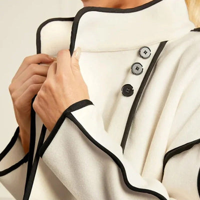 GIGI PASPELIERTE WOLLJACKE