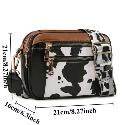 Ayla | Raffinierte PU Leder-Querträgertasche