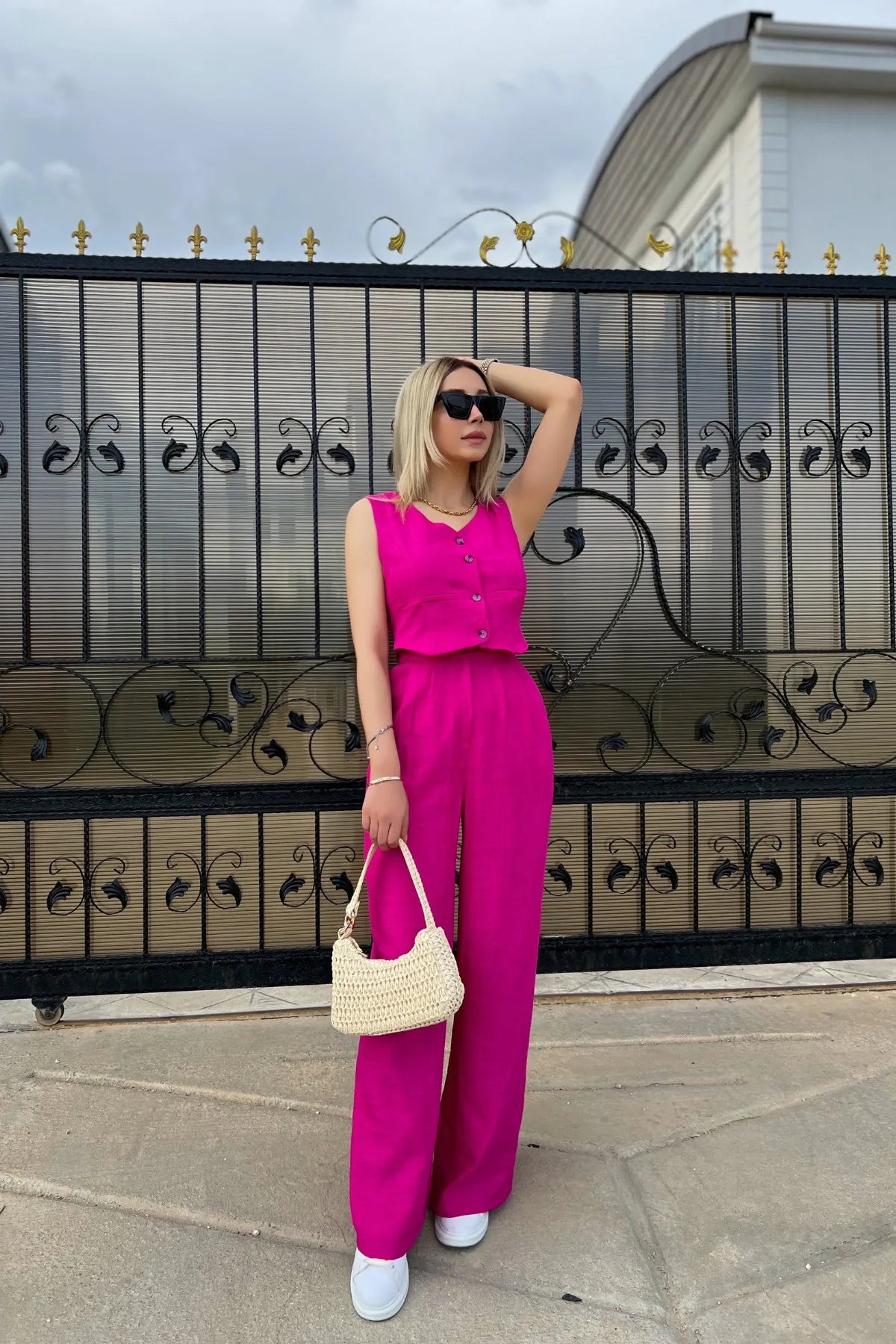 Heidi-Mode | Lässiges Streetwear-Set - Top+Hose