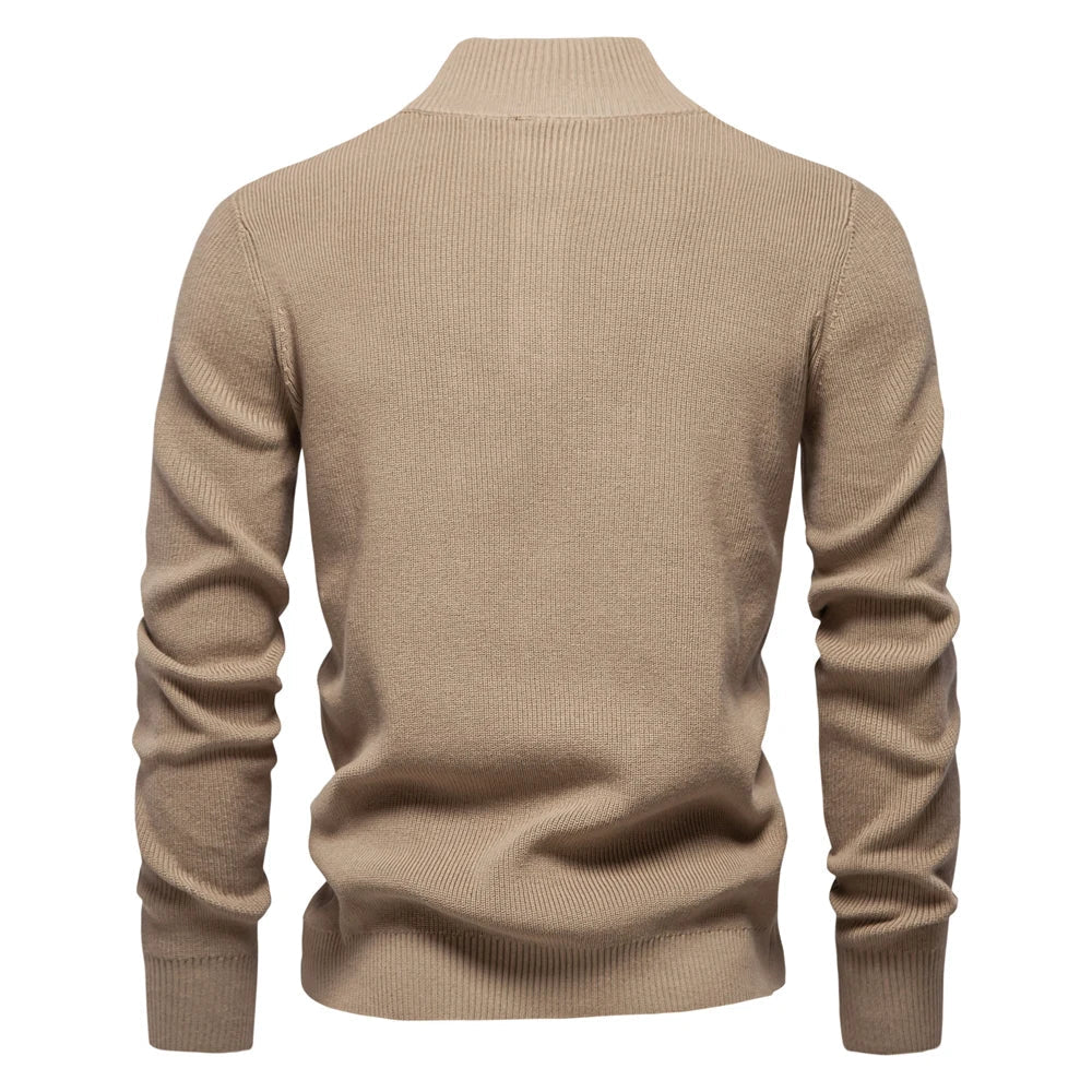 Chion | Gestrickter Pullover mit Knöpfen für Herren