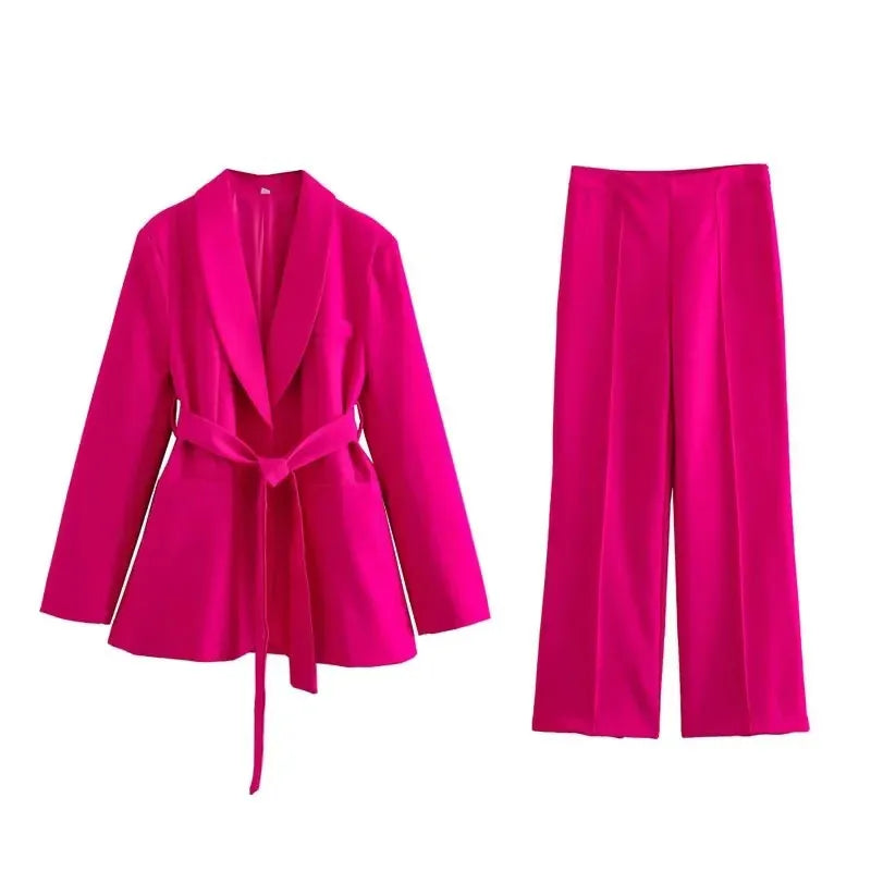 Heidi-Mode | Stilvolle Blazer Set Für Damen - Blazer+Hose
