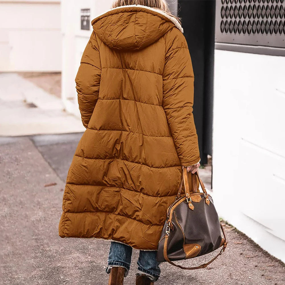Mila | Vielseitige Pufferjacke mit Kapuze und Reißverschluss für modische Looks