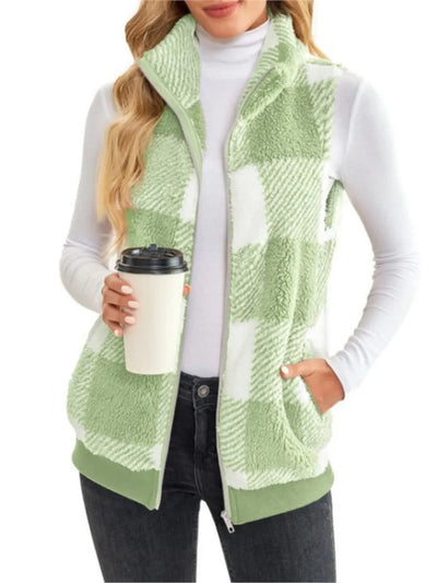 Nina | Ärmellose Strickjacke für Damenmode