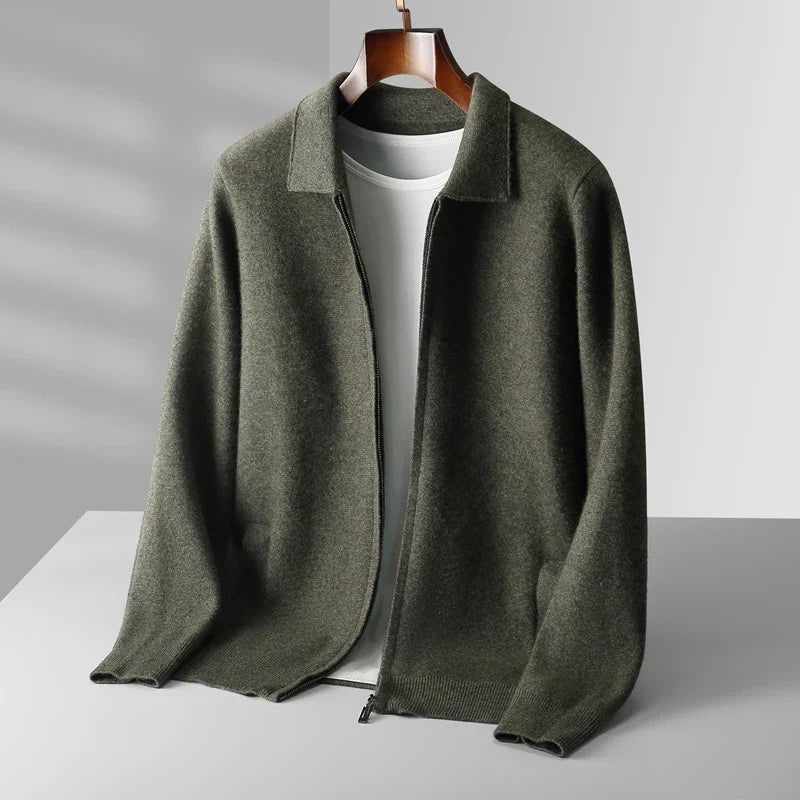 PURE CASHMERE CARDIGAN