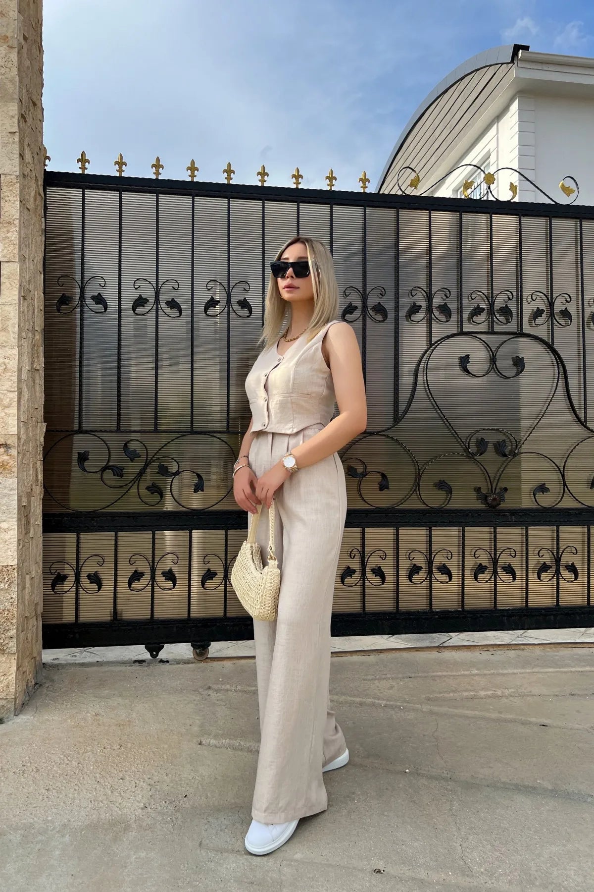 Heidi-Mode | Lässiges Streetwear-Set - Top+Hose