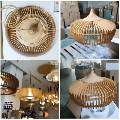 Holz-Pendelleuchte – Hochwertige Beleuchtung für gemütliches Ambiente