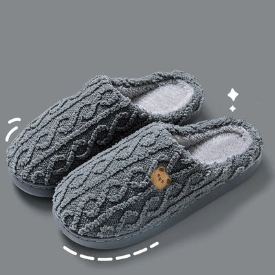Heidi-Mode | Bequemer Hausschuh für den Winter