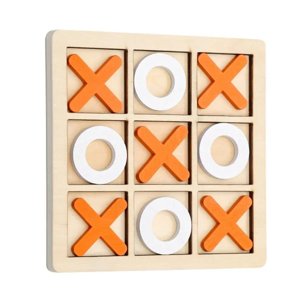 Holz Brettspiel Tic Tac Toe