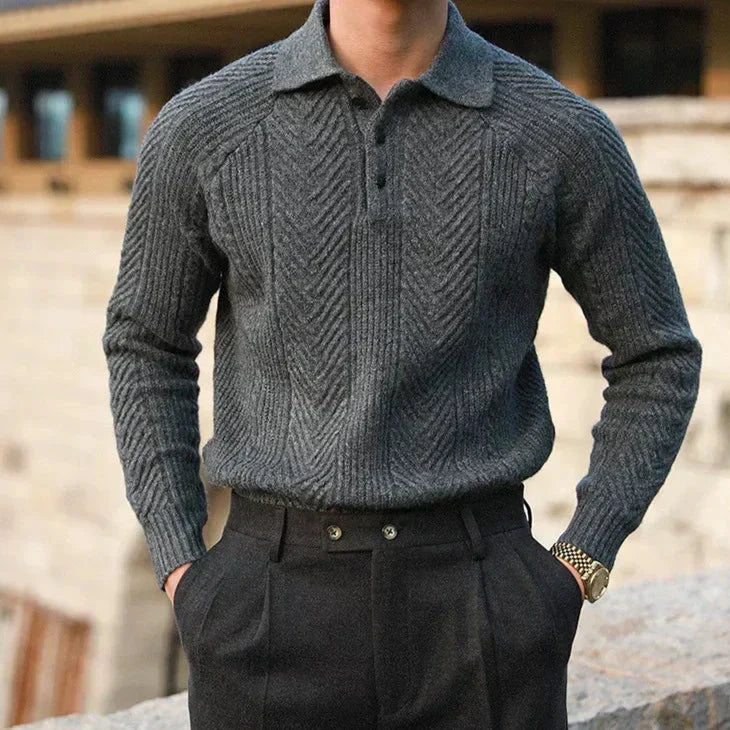 Andreas | Entspannter Stilvoller Strickpullover