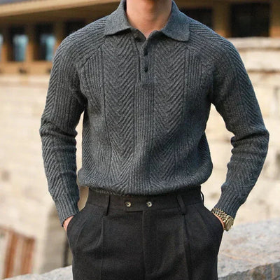 Andreas | Entspannter Stilvoller Strickpullover