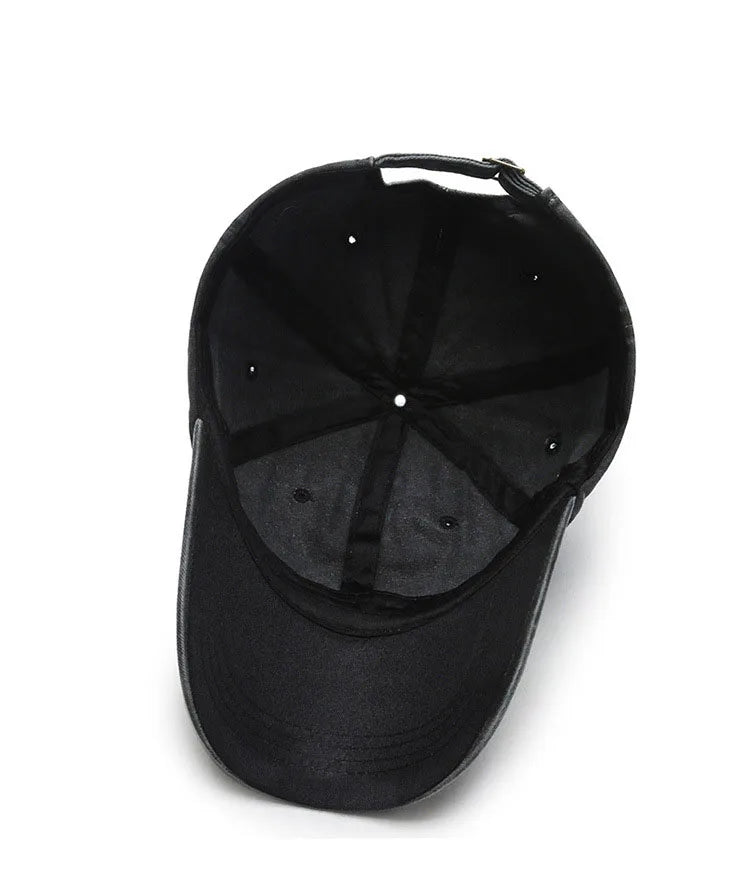 Unisex Gewaschene Baseballkappe | Verstellbar