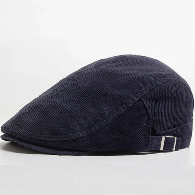 Unisex Modische Cord Baskenmütze | Stilvoll