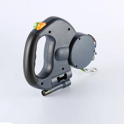 DuoPaw | Multifunktionale doppelte Hundeleine mit integrierter LED-Taschenlampe