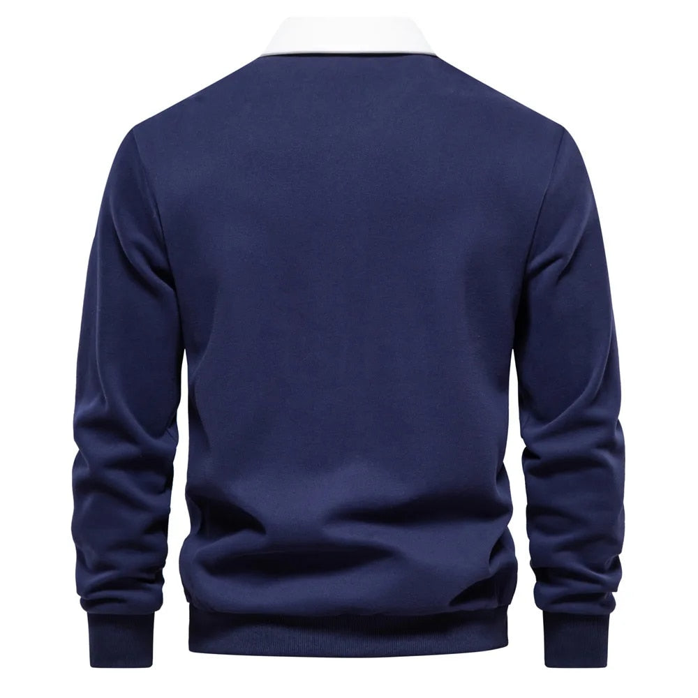 Ferdy Premium-Kragenpullover