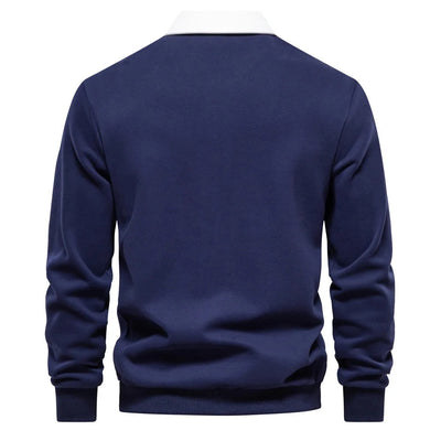 Ferdy Premium-Kragenpullover
