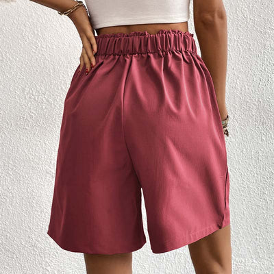 Bersha Shorts | Lässige farbige bermudas damen