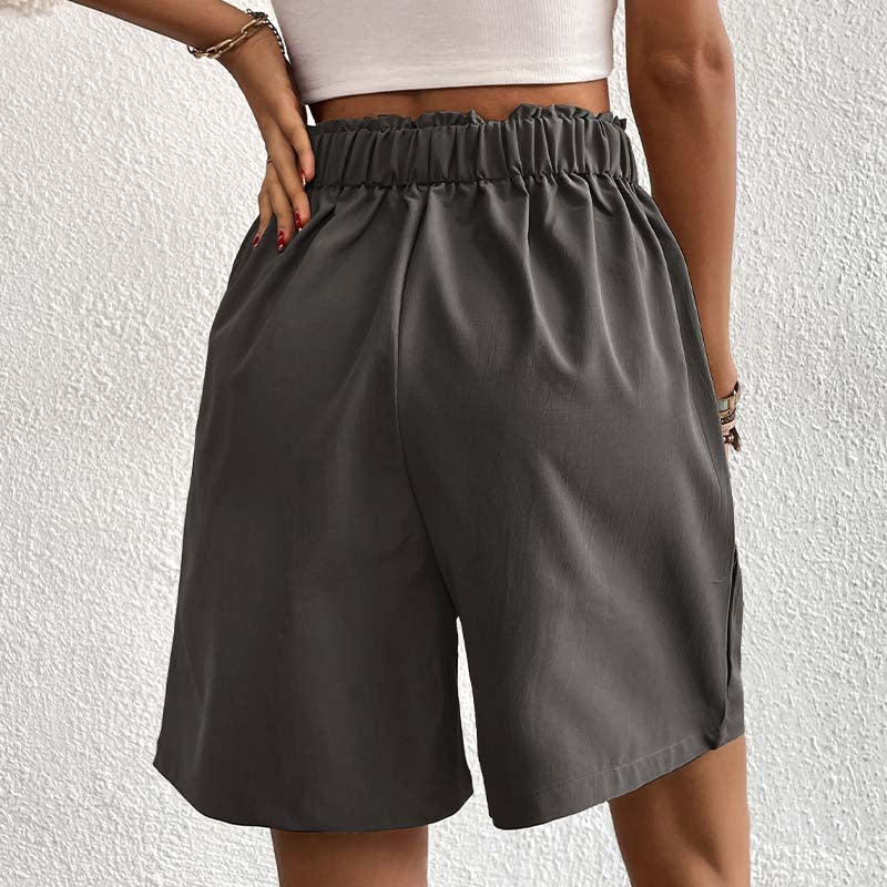 Bersha Shorts | Lässige farbige bermudas damen