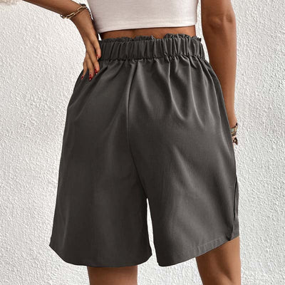 Bersha Shorts | Lässige farbige bermudas damen