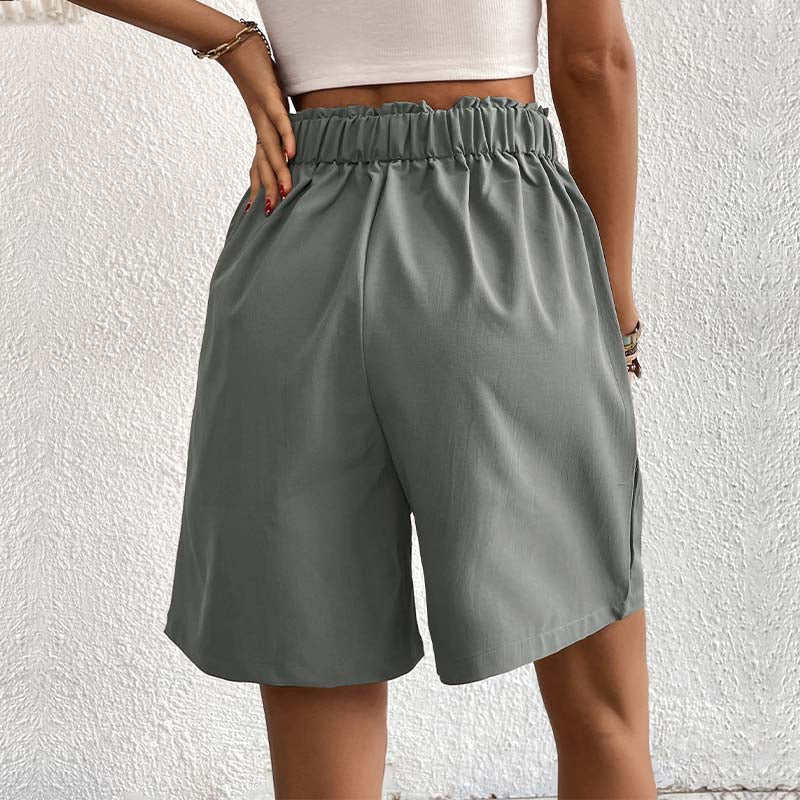 Bersha Shorts | Lässige farbige bermudas damen