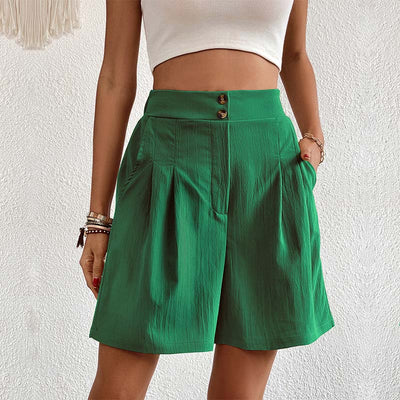 Bersha Shorts | Lässige farbige bermudas damen