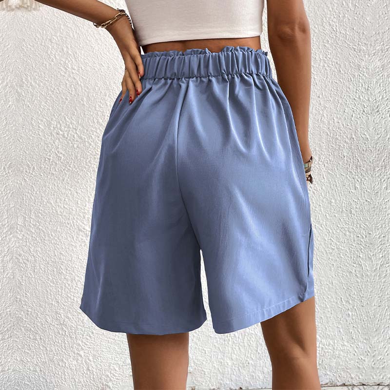 Bersha Shorts | Lässige farbige bermudas damen