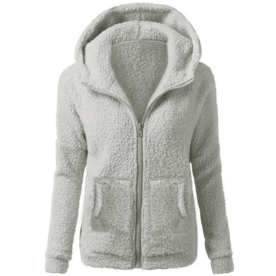 KARLA KAPUZENPULLOVER AUS DICKEM FLEECE