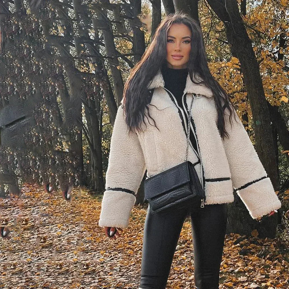 Heidi-Mode | Elegante Winterjacke mit Reißverschluss