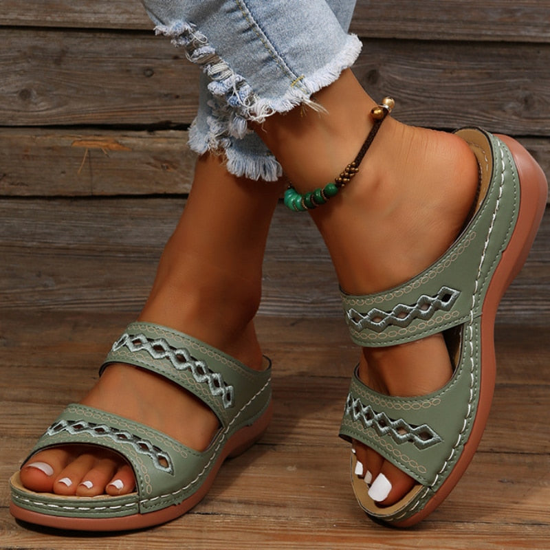 Clara Komfort | Hochwertige Orthopädische Sandalen für Schmerzfreies Gehen
