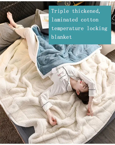 VelvetFleece™ | Luxus Plüschdecke für ultimative Wärme und Stil im Herbst und Winter