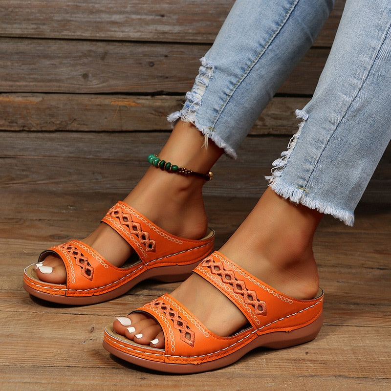 Clara Komfort | Hochwertige Orthopädische Sandalen für Schmerzfreies Gehen