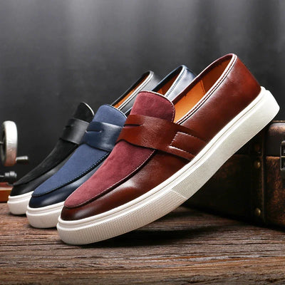 BELMONT LEDER SNEAKERS
