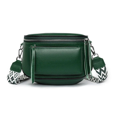 Elsie | Raffinierte PU Lederaxeltasche