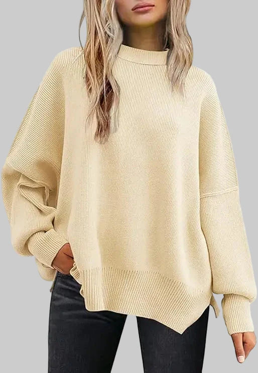 Nita™ - Übergroßer Poncho-Pullover