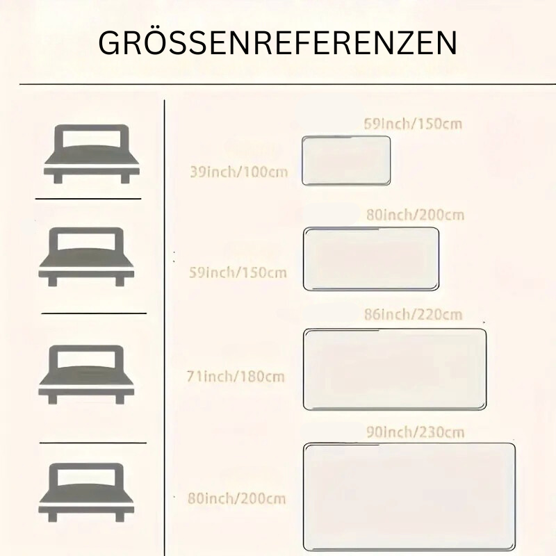 Leichte Sommerdecke – Kühlend & Pflegeleicht | Perfekt für Einzel- und Doppelbetten