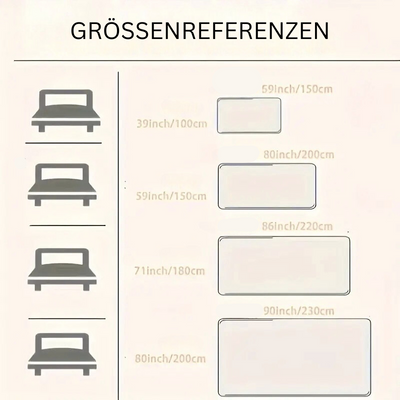 Leichte Sommerdecke – Kühlend & Pflegeleicht | Perfekt für Einzel- und Doppelbetten
