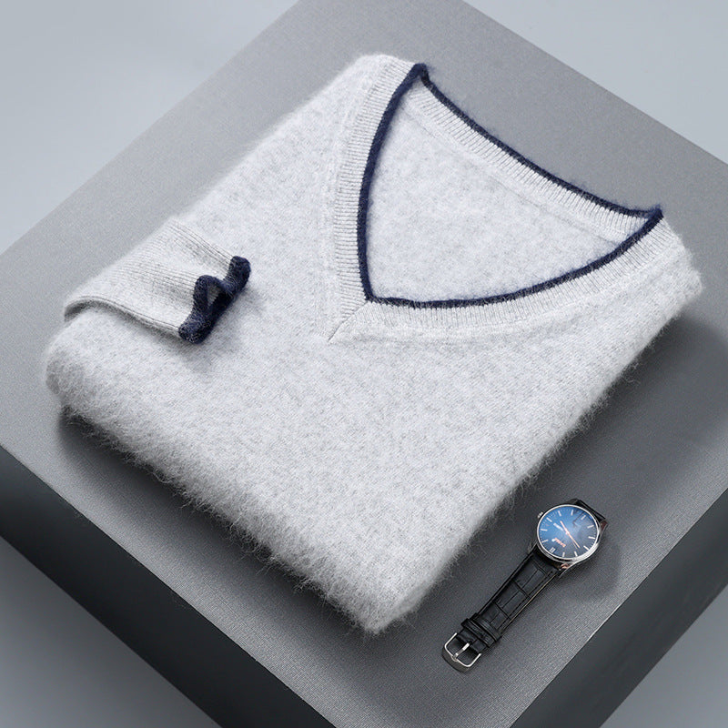 Herno | Warmer Kaschmirpullover mit Nerzanteil