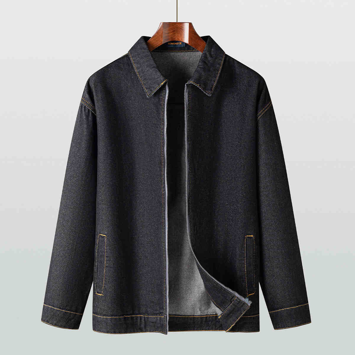 Maverick | Robuste Denim-Jacke im Vintage-Stil