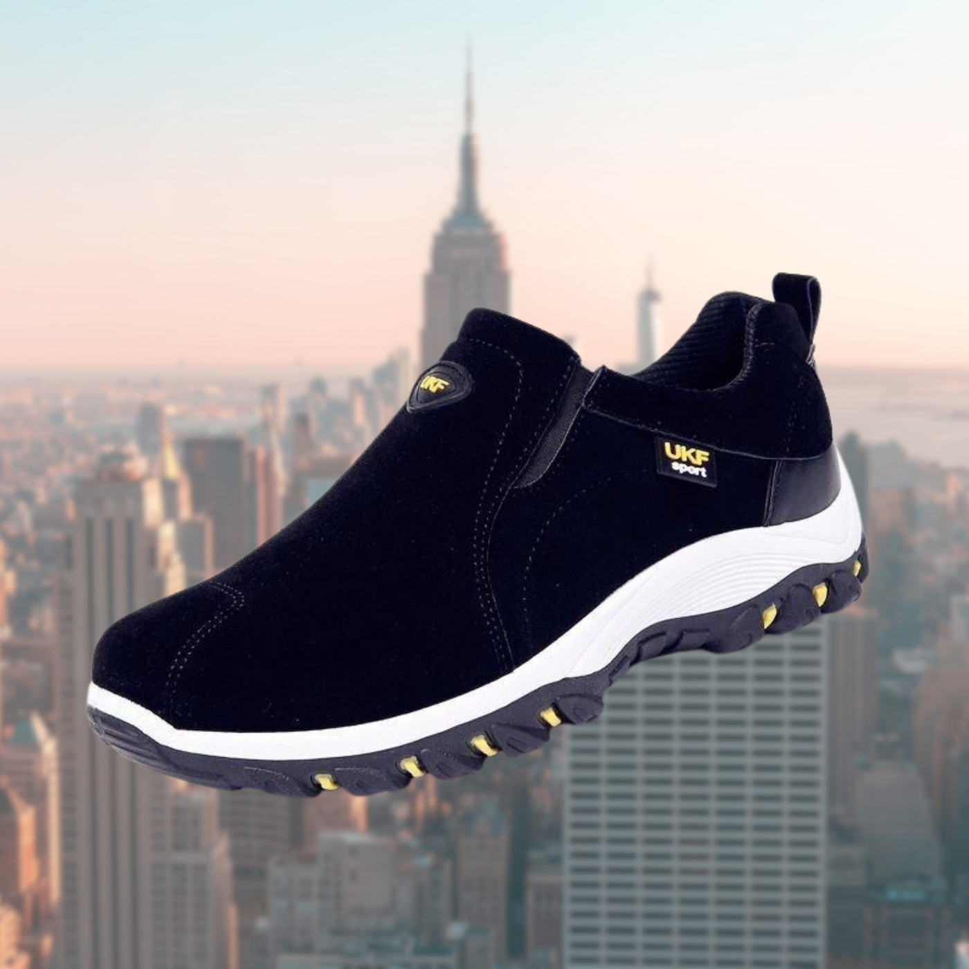 Orthopädische Herren-Walking-Schuhe für maximalen Komfort – Tylio