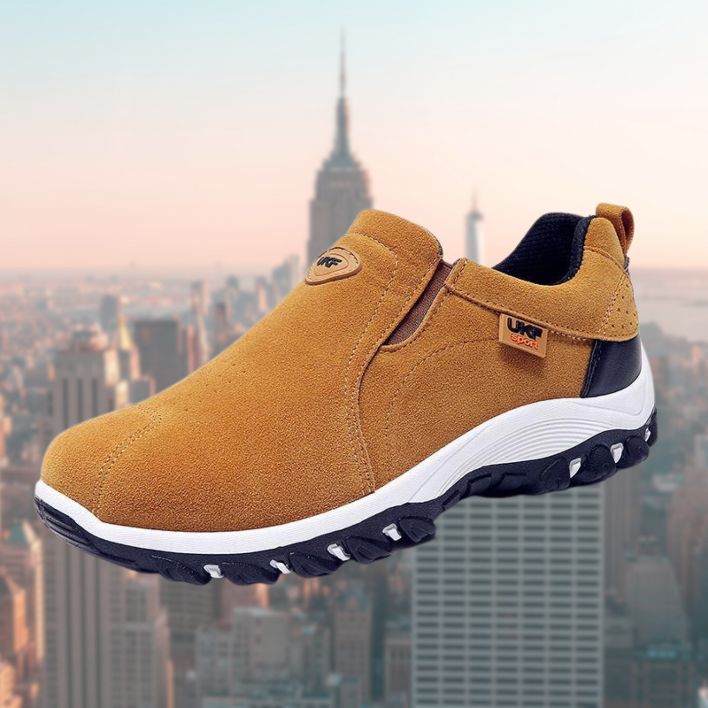 Orthopädische Herren-Walking-Schuhe für maximalen Komfort – Tylio