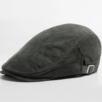 Unisex Modische Cord Baskenmütze | Stilvoll