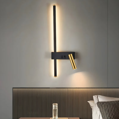 Duo-Wandlampe mit Schalter - Minimalistisches Design für Wohnzimmer & Schlafzimmer