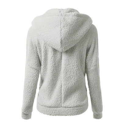 KARLA KAPUZENPULLOVER AUS DICKEM FLEECE