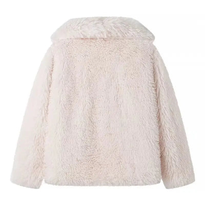 Heidi-Mode | Eleganter Plüschpelzmantel