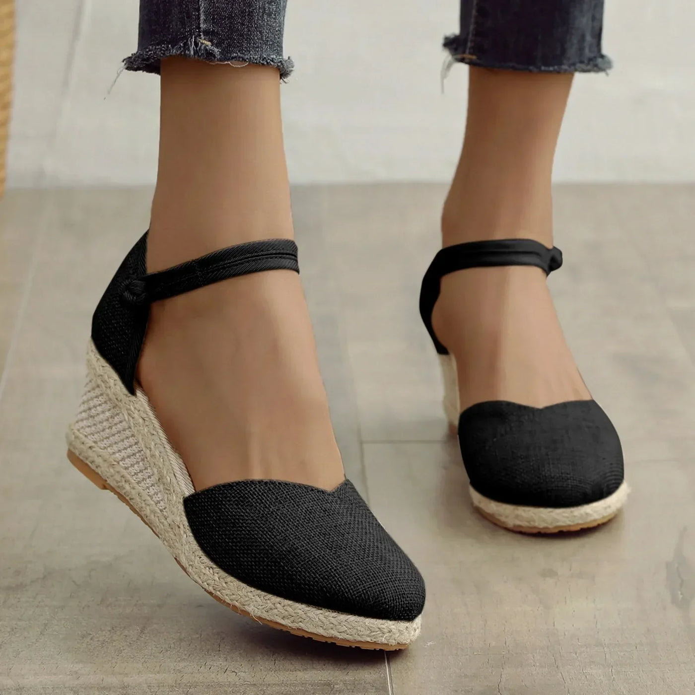 Eliza Espadrilles Plateau | Stilvolle, bequeme Keilabsätze für Damen