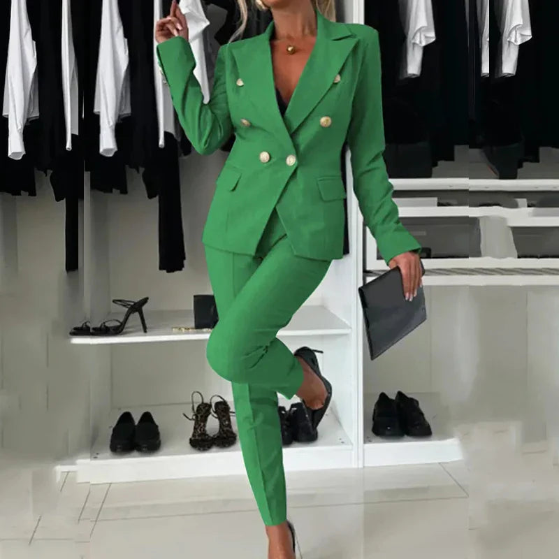 Elegantes Zweiteiliges Business Set für Damen