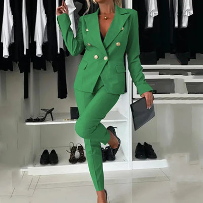 Elegantes Zweiteiliges Business Set für Damen