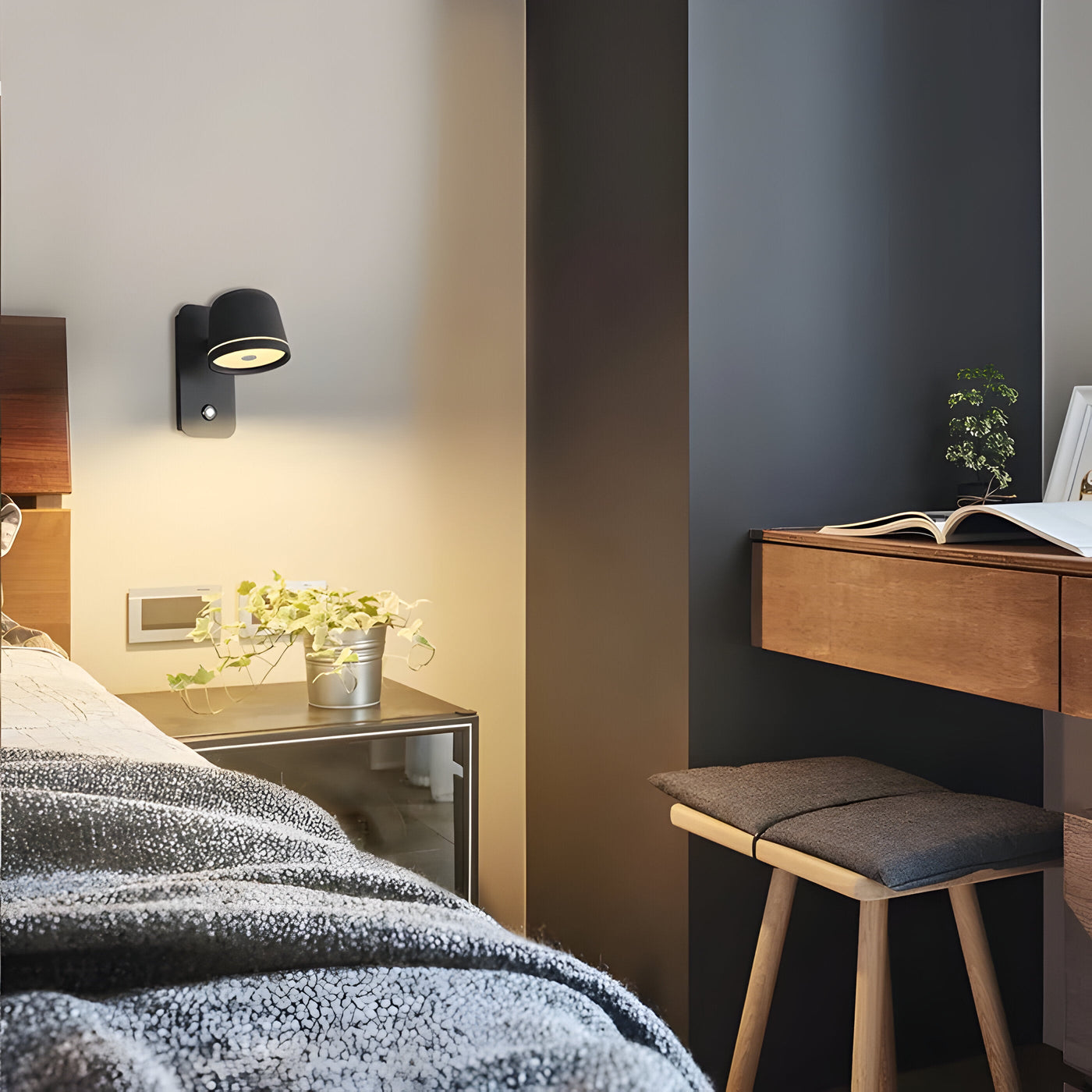 LumoTouch - Verstellbare Wandleuchte mit Berührungssensor