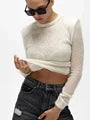 Heidi-Mode | Weicher Strick-Bodycon-Pullover